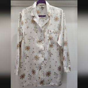 Pajamas with Celestial Motif